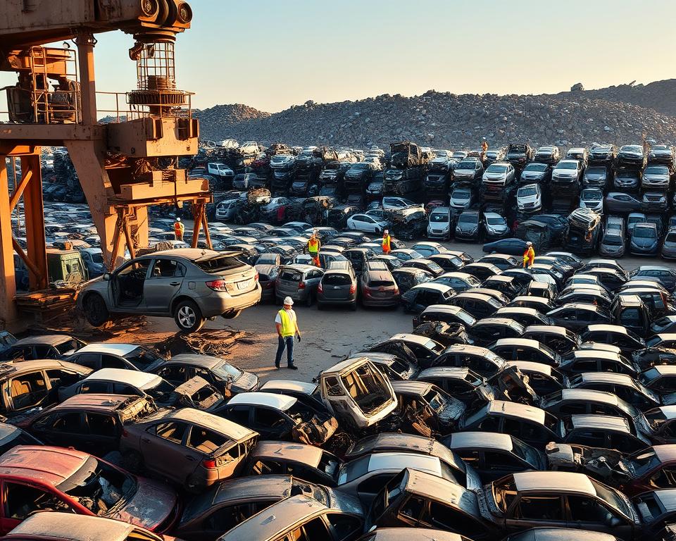 car scrap yard